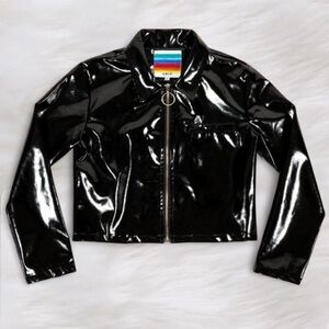 UNIF Gia Black Vinyl Jacket